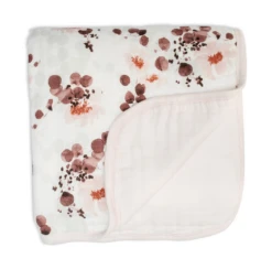 Lulujo Bamboo Crib Quilt - Eucalptus