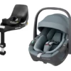 Maxi-Cosi Maxi Cosi Pebble 360 I-Size Group 0+ Car Seat & FamilyFix 360 Base Bundle | Essential Grey