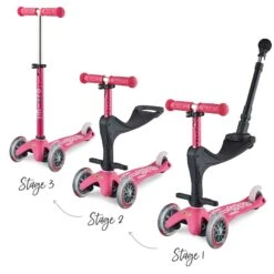 Micro Scooter 3 In 1 Push Along Scooter | Pink -Baby Products Store ffvpldvsnkz