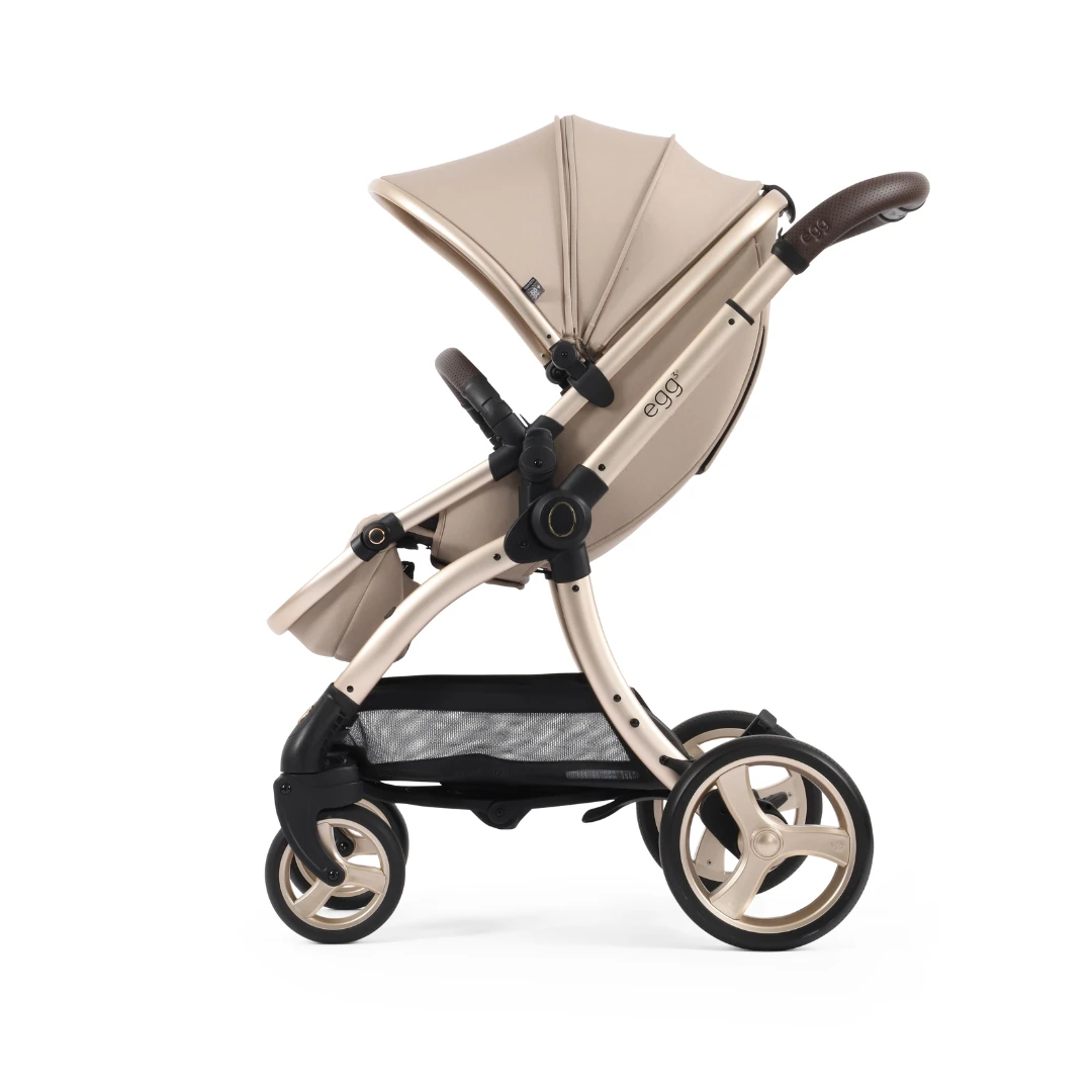 Egg 3 Stroller Luxury Travel System With Cybex Cloud T Car Seat | Feather 8 Egg 3 Stroller Luxury Travel System With Cybex Cloud T Car Seat | Feather - Image 8
