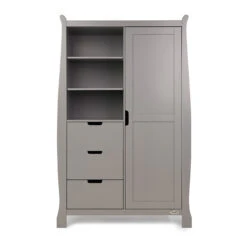 Obaby Stamford Double Wardrobe - Taupe