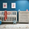 Obaby Nika Mini 2 Piece Room Set & Underdrawer - Grey Wash