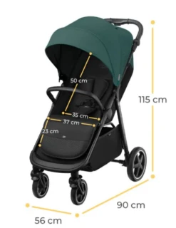 Kinderkraft Route Pushchair | Green 19 Kinderkraft Route Pushchair | Green -Baby Products Store fozwunoqt22