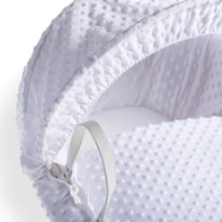 Cuddles Collection White Wicker Moses Basket | White Dimple -Baby Products Store fvsrghamm54