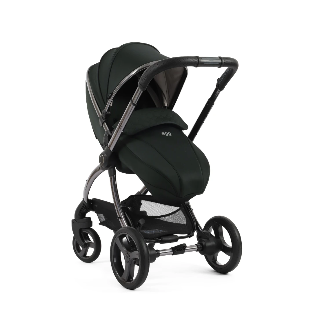 Egg 3 Stroller Luxury Travel System With Egg I-Size Car Seat | Black Olive 6 Egg 3 Stroller Luxury Travel System With Egg I-Size Car Seat | Black Olive - Image 6