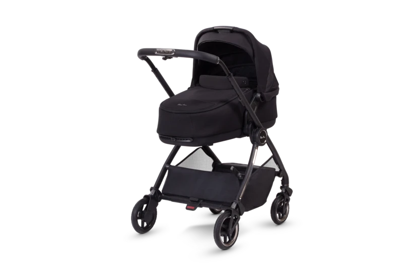 Silver Cross Dune Pushchair, Compact Carrycot & Dream I-Size Travel Pack - Space Black 3 Silver Cross Dune Pushchair, Compact Carrycot & Dream I-Size Travel Pack - Space Black - Image 3