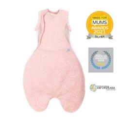 Purflo Swaddle To Sleep 2.5tog All Seasons (0-4 Months) - Pink Shell -Baby Products Store ggxadgp1zgj