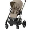 Cybex Balios S Lux Pushchair | Almond Beige On Taupe Chassis