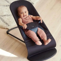 Babybjorn BABYBJÖRN Bouncer Balance Soft Cotton - Black/Dark Grey -Baby Products Store gqx3oi0yzjx