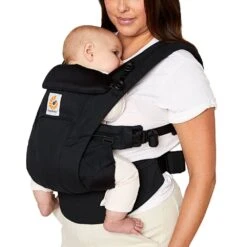 Ergobaby Omni Dream Baby Carrier | Onyx Black & All-Weather Cover -Baby Products Store guvbyky3zj5