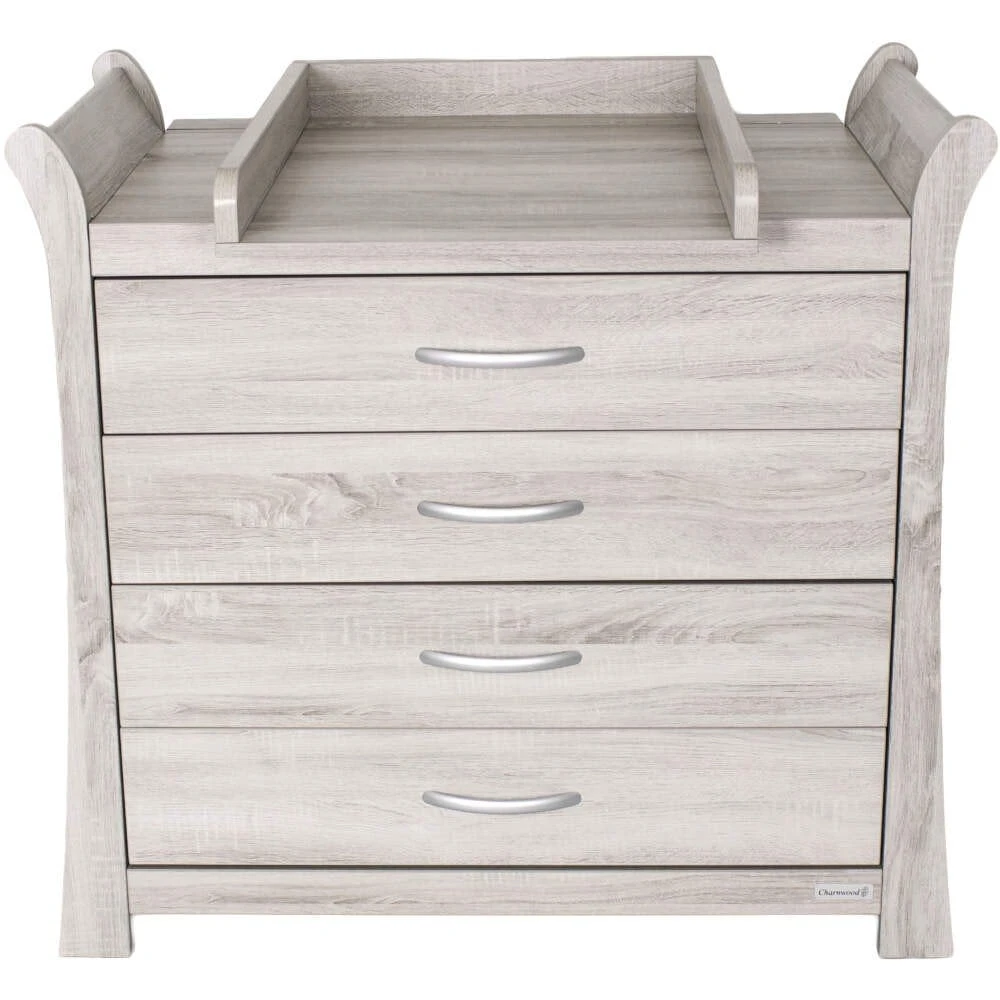 Babystyle Noble Cotbed & Dresser 2 Piece Room Set - Soft Oak 2 Babystyle Noble Cotbed & Dresser 2 Piece Room Set - Soft Oak - Image 2