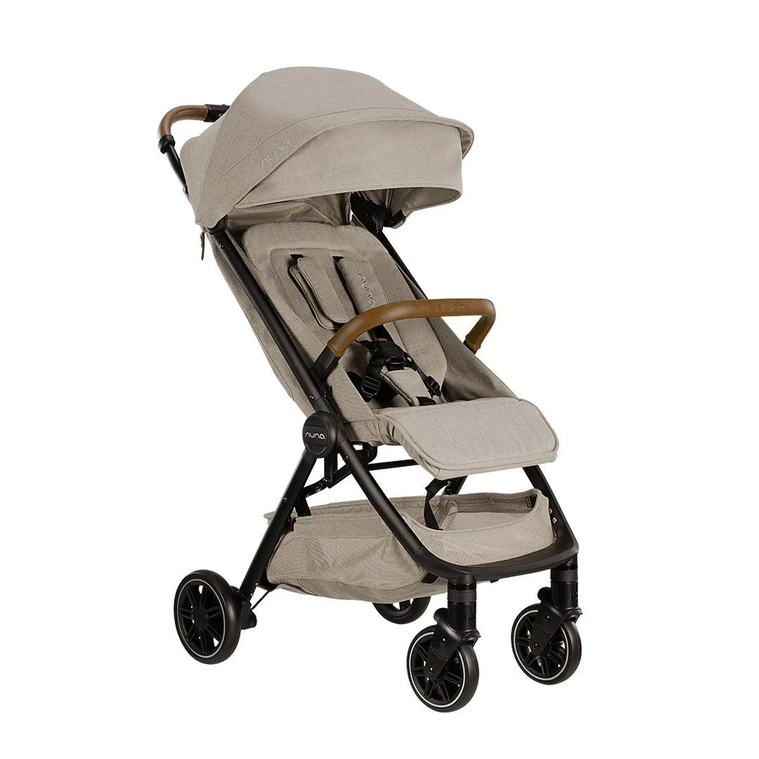Nuna TRVL Compact Stroller - Hazelwood (Includes Travel Bag & Raincover) 2 Nuna TRVL Compact Stroller - Hazelwood (Includes Travel Bag & Raincover) - Image 2