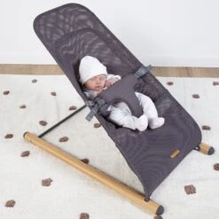 Childhome Evolux Bouncer | Natural Anthracite -Baby Products Store hr0xudr0ou0