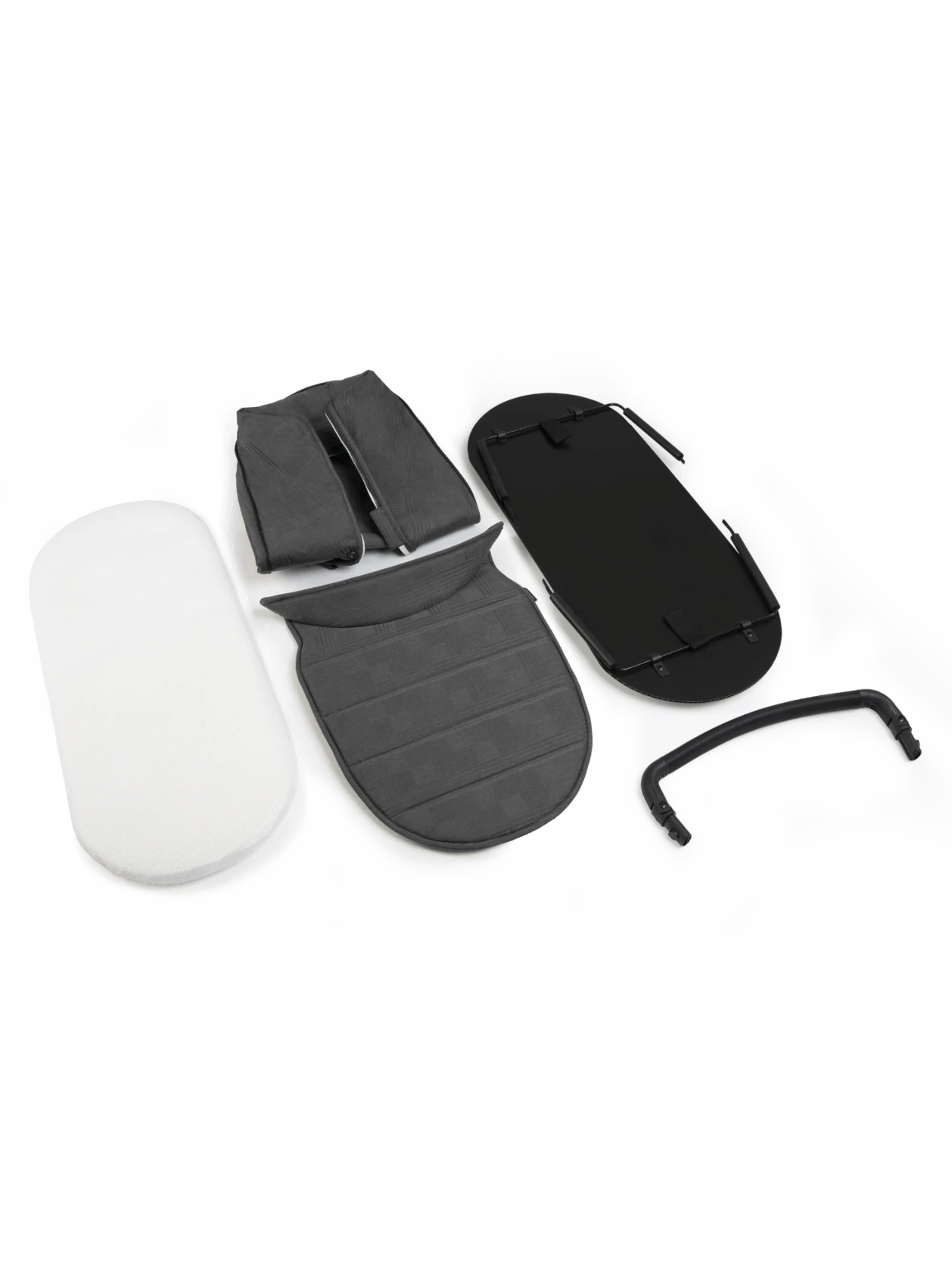 ICandy Peach 2nd Carrycot Fabric - Dark Grey Twill 1 ICandy Peach 2nd Carrycot Fabric - Dark Grey Twill