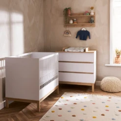 Obaby Astrid Mini 2 Piece Room Set | White