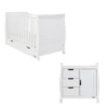 Obaby Stamford Classic 2 Piece Room Set - White
