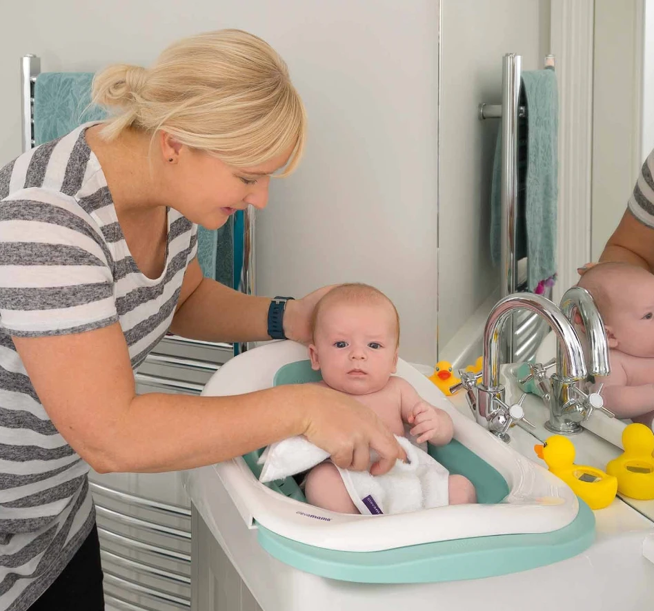 ClevaMama - ClevaBath- The Sink Bath - Blue 6 ClevaMama - ClevaBath- The Sink Bath - Blue - Image 6