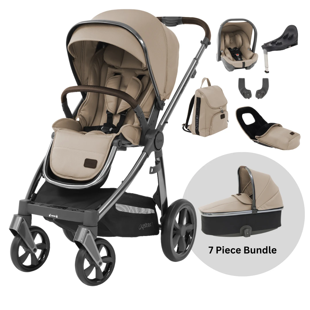 Oyster 3 Luxury 7 Piece Capsule Travel System | Butterscotch 1 Oyster 3 Luxury 7 Piece Capsule Travel System | Butterscotch