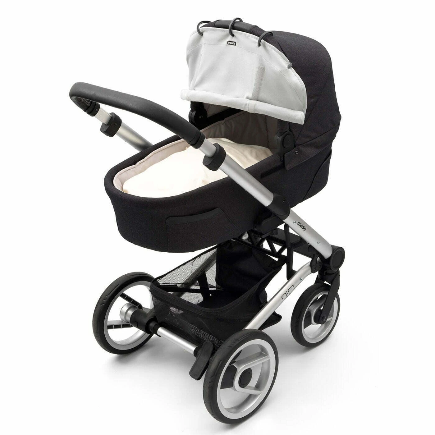 Dooky Universal Sun Shade | Grey 2 Dooky Universal Sun Shade | Grey - Image 2