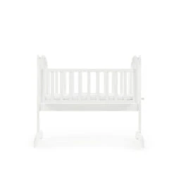 Obaby Sophie Swinging Crib & Mattress - White -Baby Products Store jjvrnbwgfit