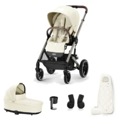 Cybex Balios S Lux Essential Bundle | Seashell Beige (2023)