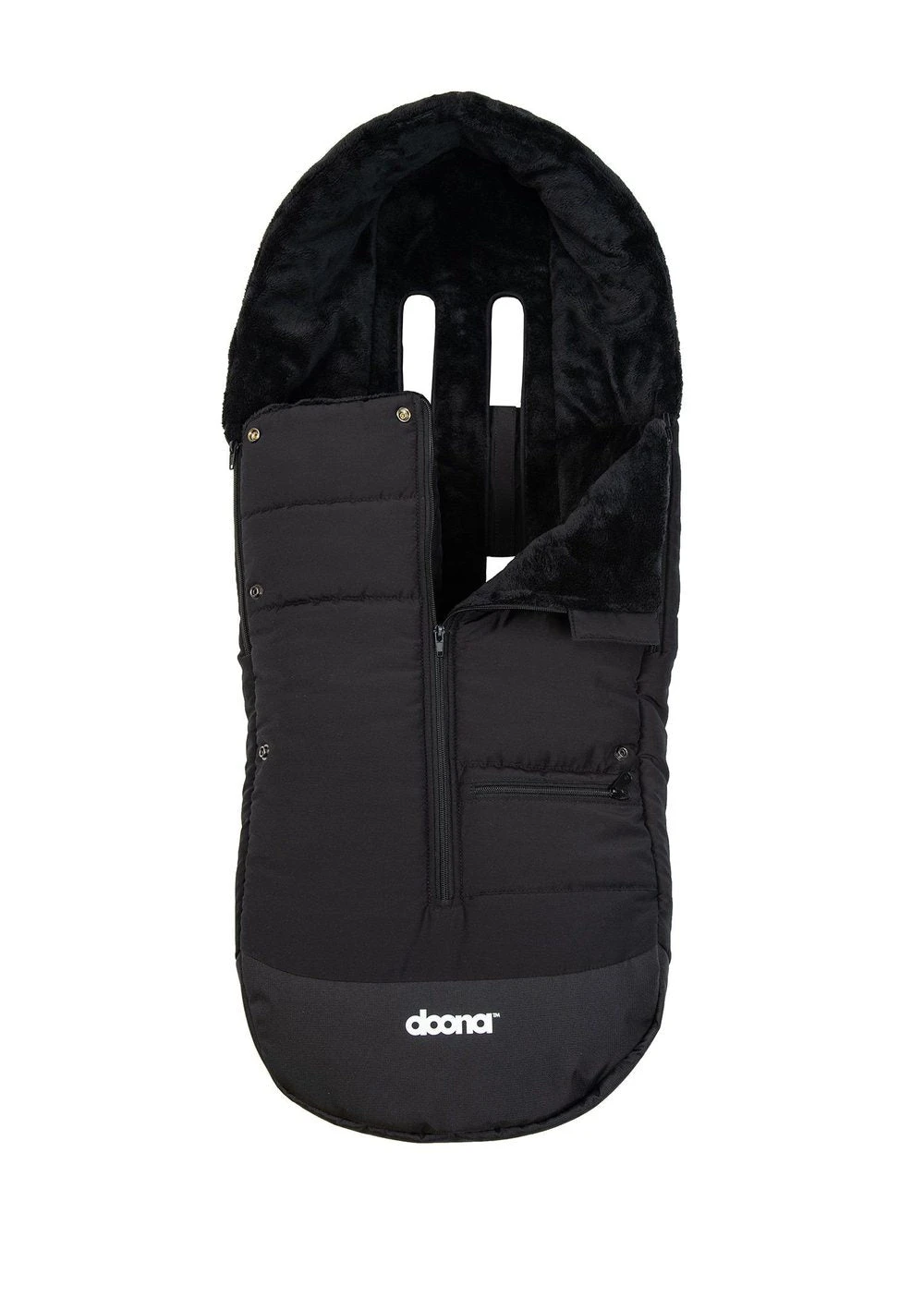 Doona Winter Footmuff | Black 3 Doona Winter Footmuff | Black - Image 3