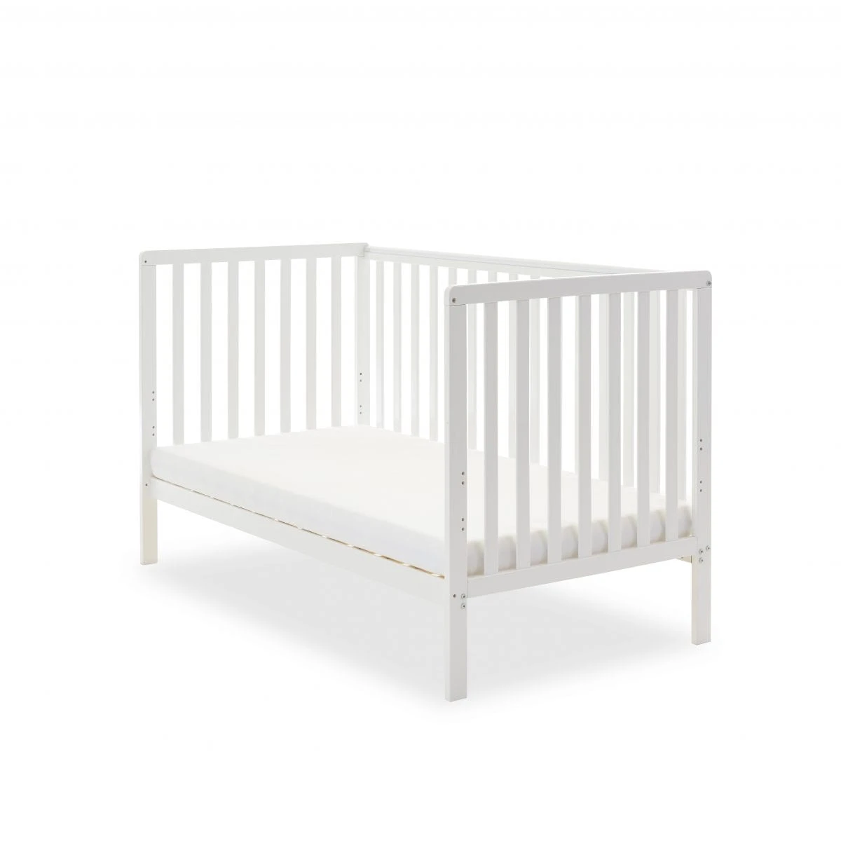 Obaby Bantam Cot Bed & Under Drawer - White 3 Obaby Bantam Cot Bed & Under Drawer - White - Image 3