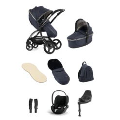 Egg 3 Stroller Luxury Travel System With Cybex Cloud T Car Seat | Celestial