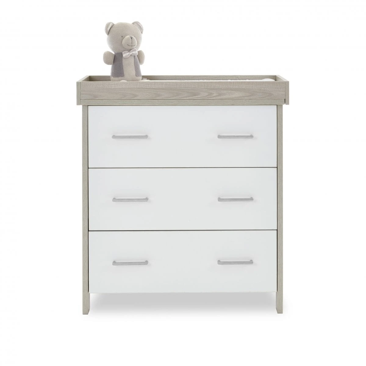Obaby Nika Mini 3 Piece Room Set & Underdrawer - Grey Wash & White 13 Obaby Nika Mini 3 Piece Room Set & Underdrawer - Grey Wash & White - Image 13