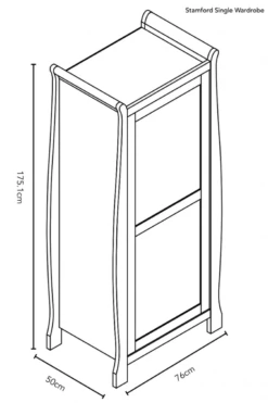 Obaby Stamford Space Saver 3 Piece Room Set- Warm Grey -Baby Products Store lphnetg002s 35ee7f9d 0a54 4b28 bcd4 ae851fced8ca