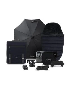 ICandy Peach 7 Pushchair & Maxi Cosi Pebble 360 Travel System Bundle | Black Edition -Baby Products Store lpybz3d4p00