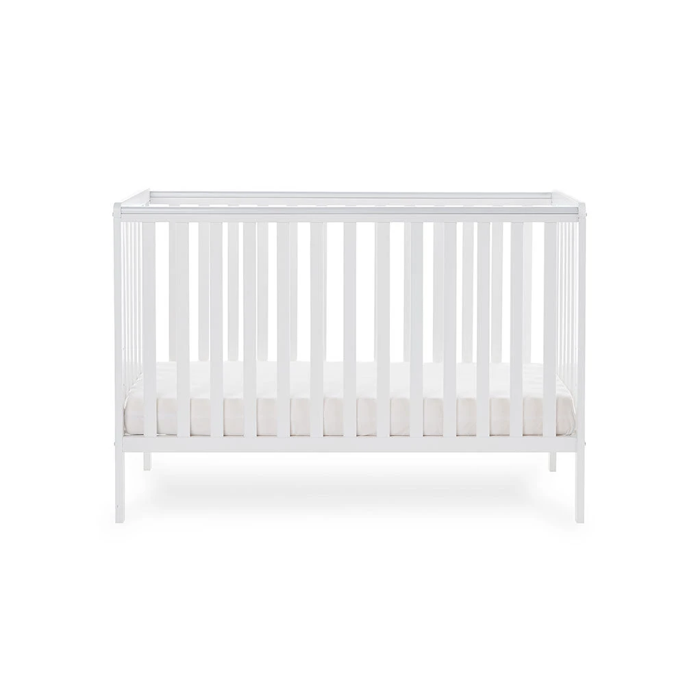 Obaby Bantam Cot - White 1 Obaby Bantam Cot - White