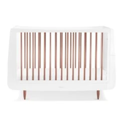 SnuzKot Skandi Cot Bed - Rose Gold
