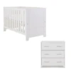 Obaby Nika 2 Piece Room Set- White Wash