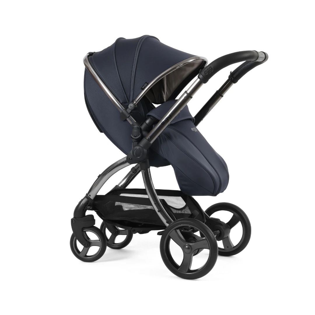 Egg 3 Stroller Luxury Travel System With Cybex Cloud T Car Seat | Celestial 6 Egg 3 Stroller Luxury Travel System With Cybex Cloud T Car Seat | Celestial - Image 6