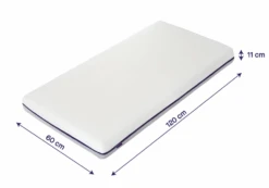 Premium ClevaMama AirGo Support Mattress - 60 X 120 X 11 Cm - Cot Size -Baby Products Store m3gclxgolpg