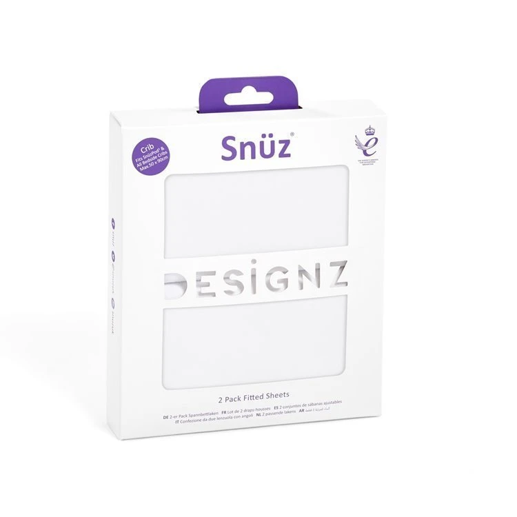 SnuzPod4 Bedside Crib Starter Bundles - Dusk Grey (White Sheets) 10 SnuzPod4 Bedside Crib Starter Bundles - Dusk Grey (White Sheets) - Image 10