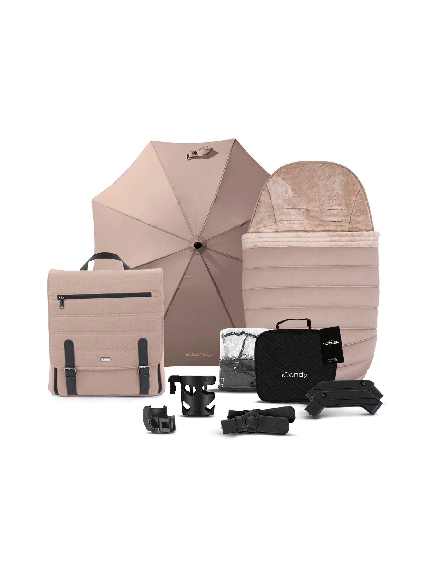 ICandy Peach 7 Pushchair & Maxi Cosi Pebble 360 PRO Travel System Bundle | Cookie On Black 7 ICandy Peach 7 Pushchair & Maxi Cosi Pebble 360 PRO Travel System Bundle | Cookie On Black - Image 7