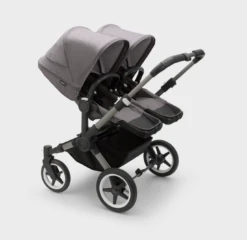 Bugaboo Donkey 5 Duo Pushchair & Maxi-Cosi Pebble 360 Travel System - Graphite/Grey Melange -Baby Products Store mj1vhexdemz
