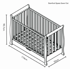 Obaby Stamford Space Saver 3 Piece Room Set- Warm Grey -Baby Products Store moysdcska20 96f3c70c 9131 417f a3cf 0d205a471918