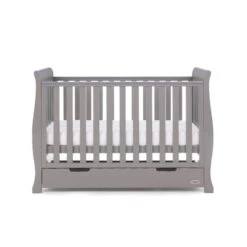 Obaby Stamford Mini Cot Bed - Taupe Grey -Baby Products Store mzxcg5c2gtv