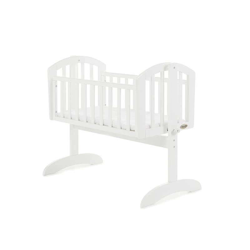 Obaby Sophie Swinging Crib - White 2 Obaby Sophie Swinging Crib - White - Image 2