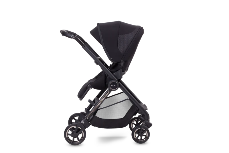 Silver Cross Dune Pushchair, Compact Carrycot & Dream I-Size Travel Pack - Space Black 9 Silver Cross Dune Pushchair, Compact Carrycot & Dream I-Size Travel Pack - Space Black - Image 9