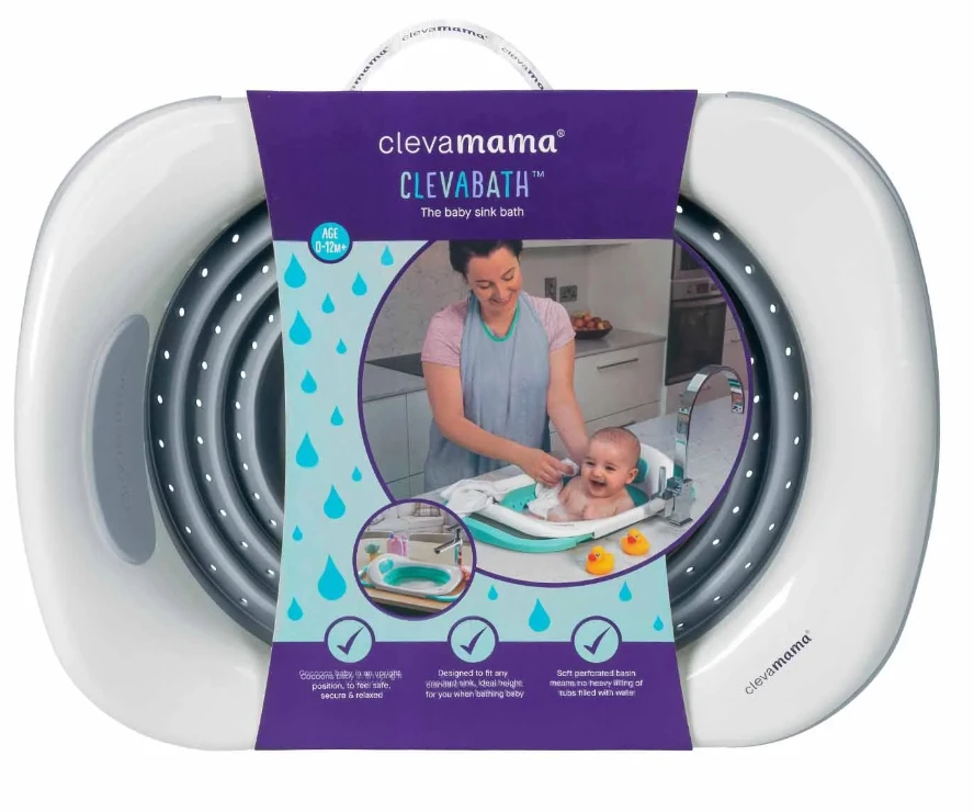 ClevaMama - ClevaBath- The Sink Bath - Grey 7 ClevaMama - ClevaBath- The Sink Bath - Grey - Image 7