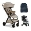 Nuna TRVL Compact Stroller - Hazelwood (Includes Travel Bag & Raincover)