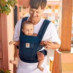 Ergobaby Omni Dream Baby Carrier | Midnight Blue & All-Weather Cover -Baby Products Store nw4o4dw5zej