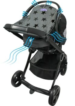 Dooky Universal Shade | Grey Stars 17 Dooky Universal Shade | Grey Stars -Baby Products Store nwcjdhxvjdf