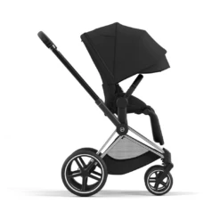 Cybex Priam Pushchair & Cloud T Travel System | Sepia Black & Chrome (Black Handle) -Baby Products Store od0pls2bxqy