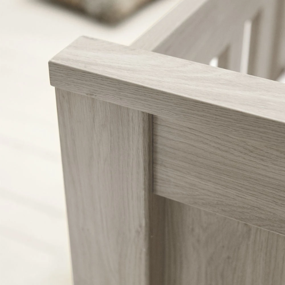 Babystyle Bordeaux Ash Cot Bed - 140cm X 70cm 3 Babystyle Bordeaux Ash Cot Bed - 140cm X 70cm - Image 3