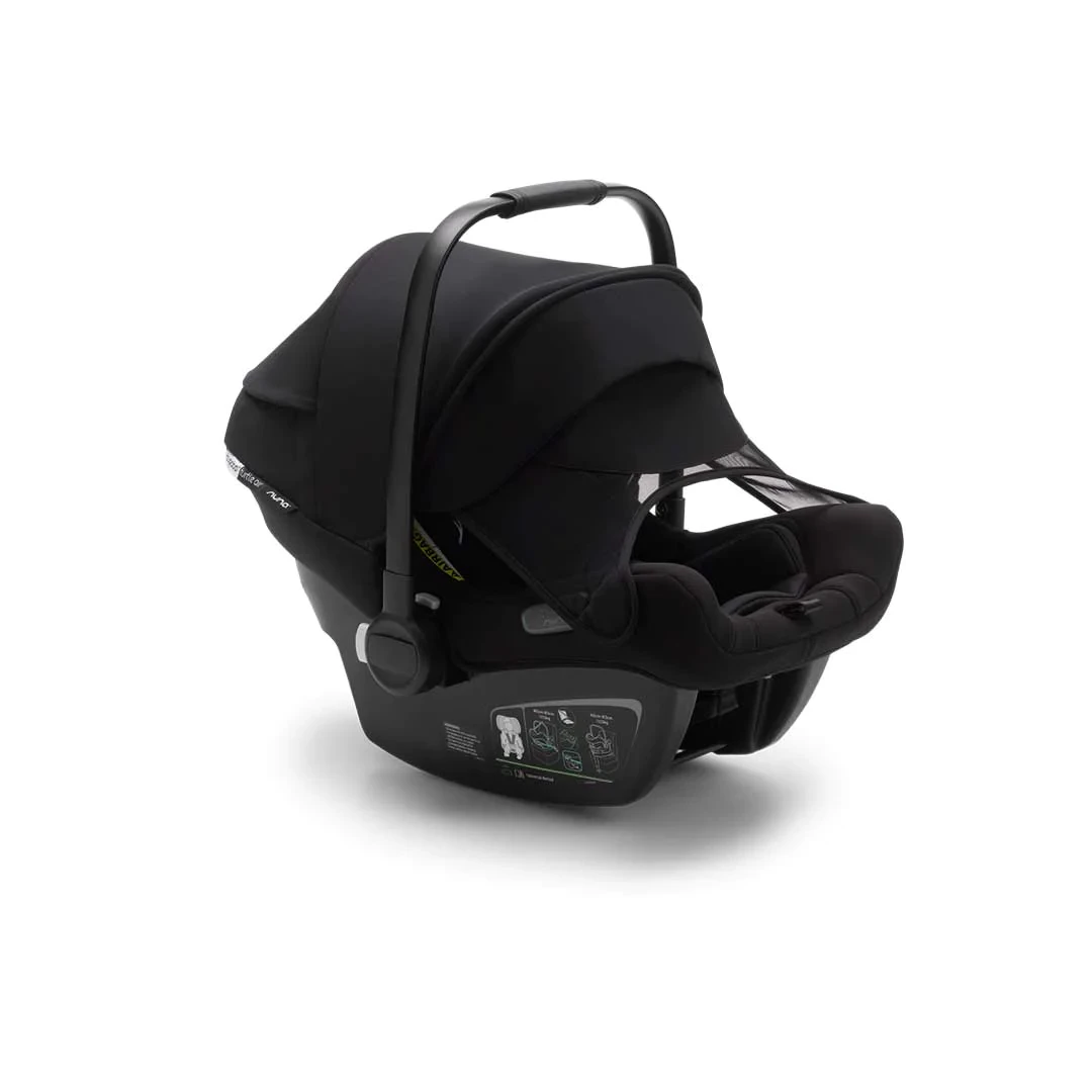 Bugaboo Butterfly Compact Stroller & Turtle Air 360 Travel System - Midnight Black 16 Bugaboo Butterfly Compact Stroller & Turtle Air 360 Travel System - Midnight Black - Image 16